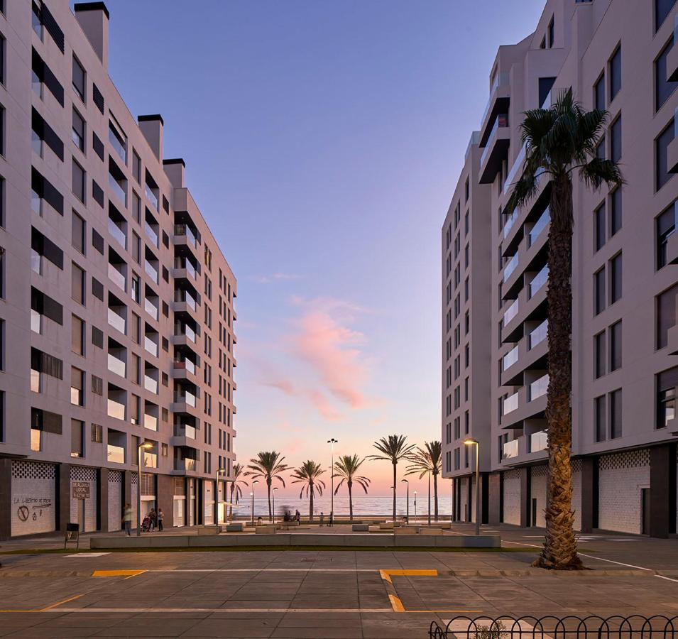 Expoholidays - Primera Linea De Playa Villapepita Parking Gratis Almería Exterior foto